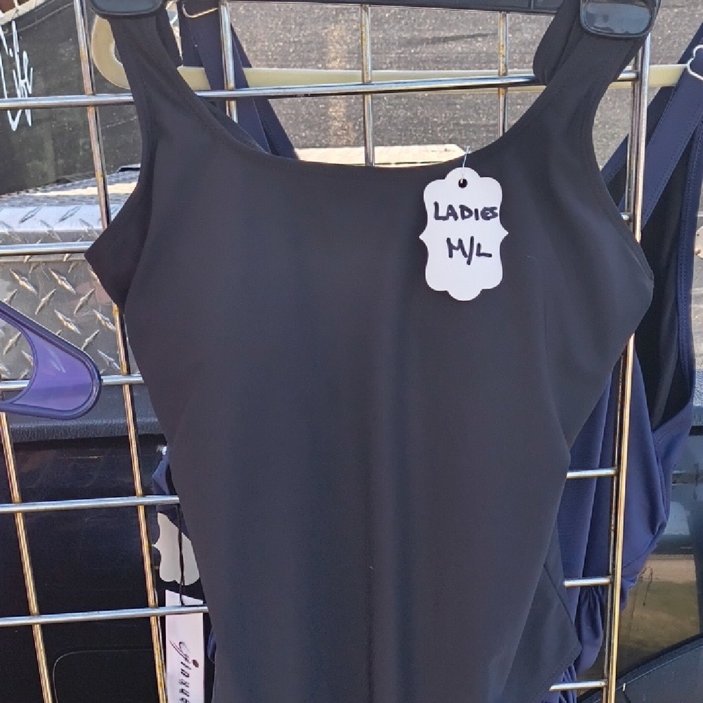 Black One-Piece Swimsuit